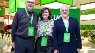 Chaves, junto a Calvo y Pezzi.