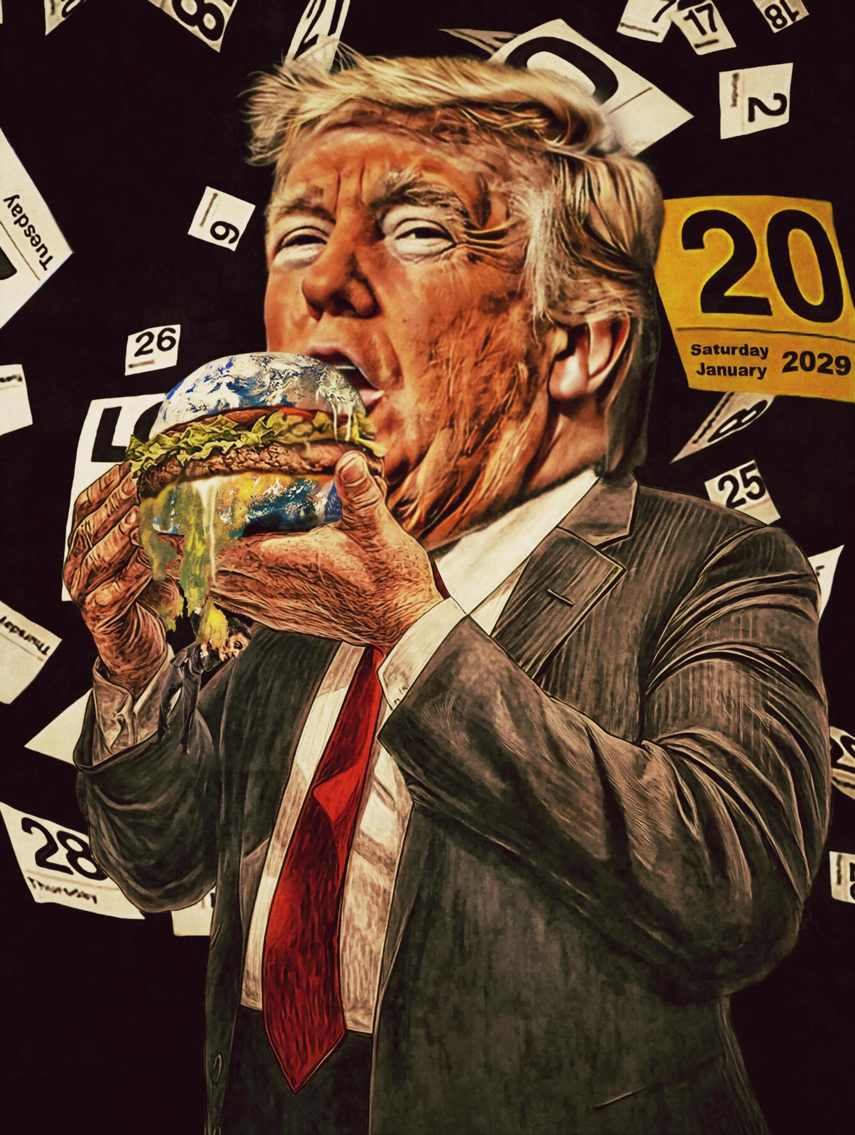 La conducta de Donald Trump.