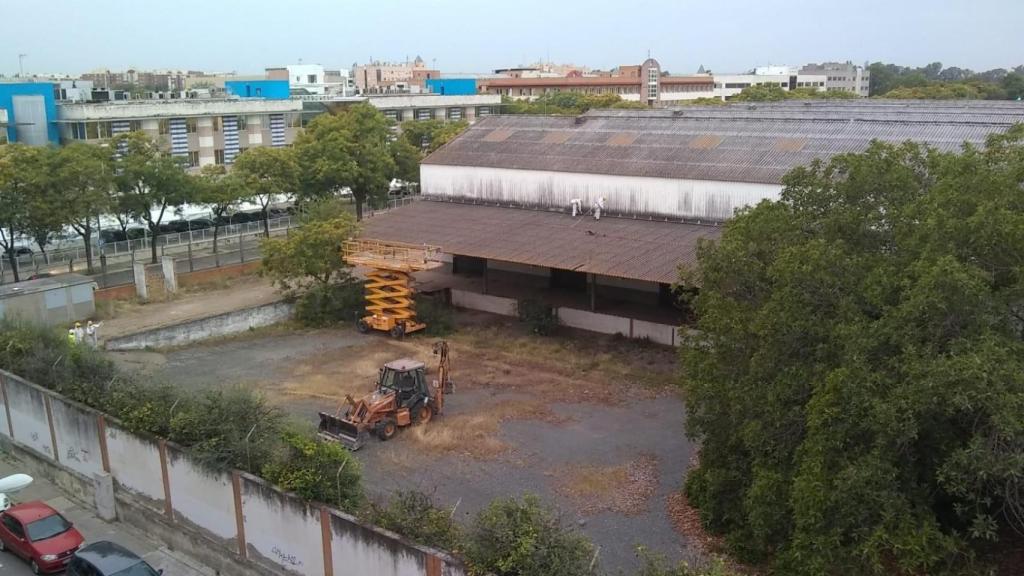La antigua Algodonera de Alcosa, donde se proyecta un centro de emprendimiento.