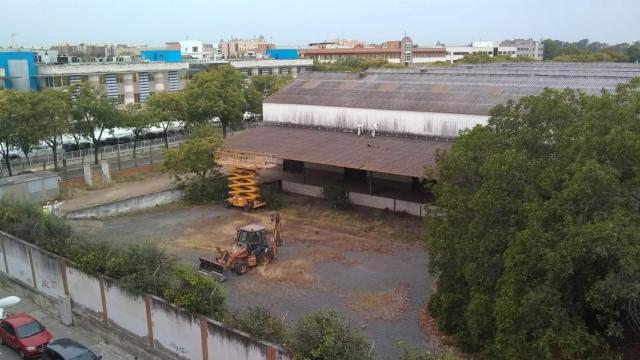 La antigua Algodonera de Alcosa, donde se proyecta un centro de emprendimiento.