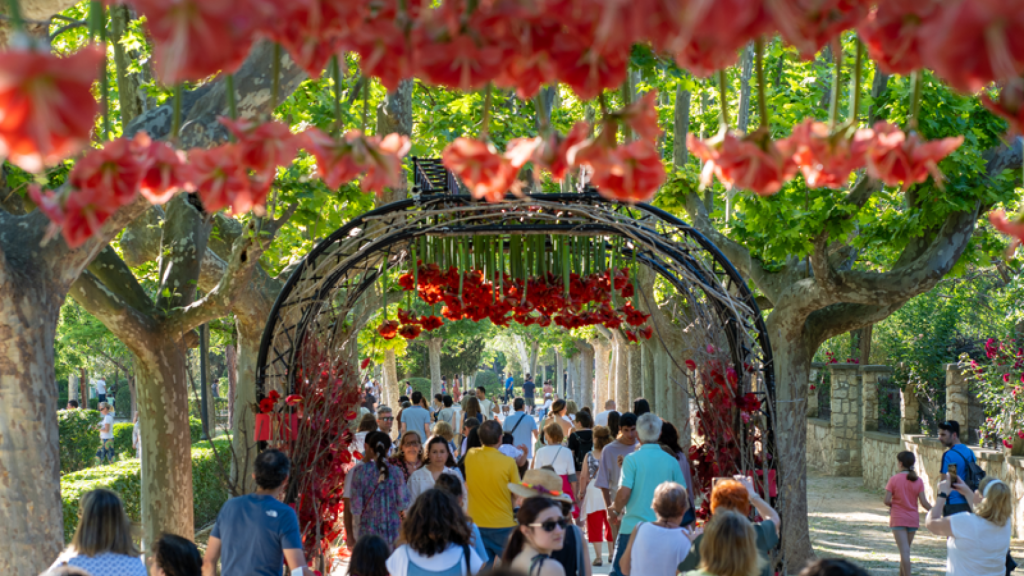 El Zaragoza Florece, en una de sus últimas ediciones.