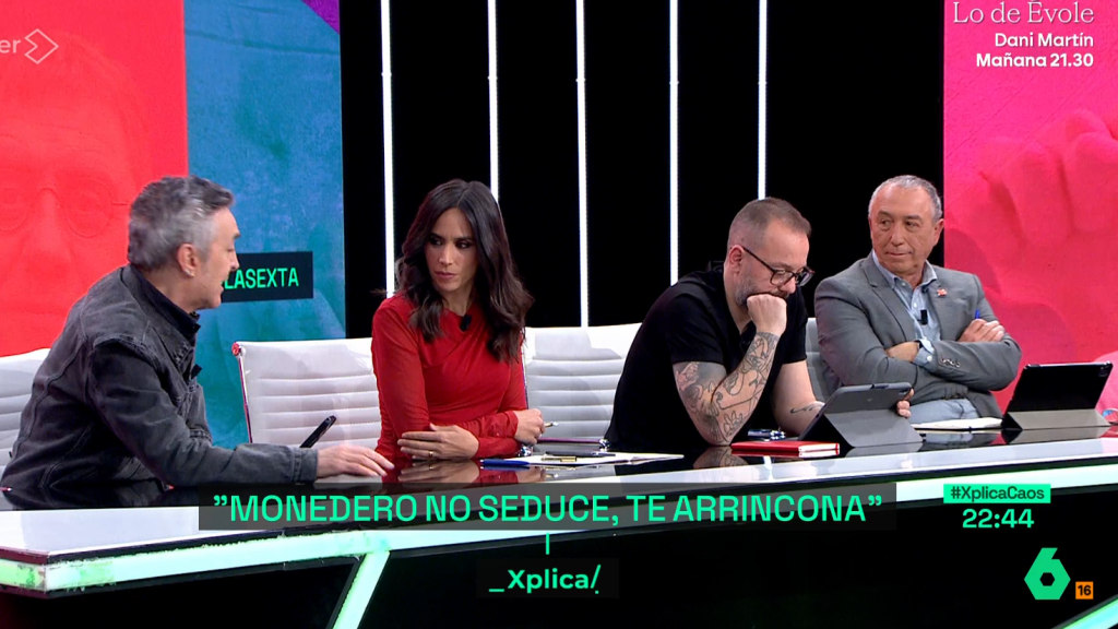 Ramoncín debate sobre el caso Monedero en 'laSexta Xplica'.