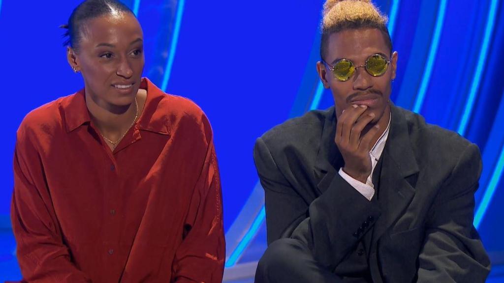 Peleteiro en un programa de Telecinco.