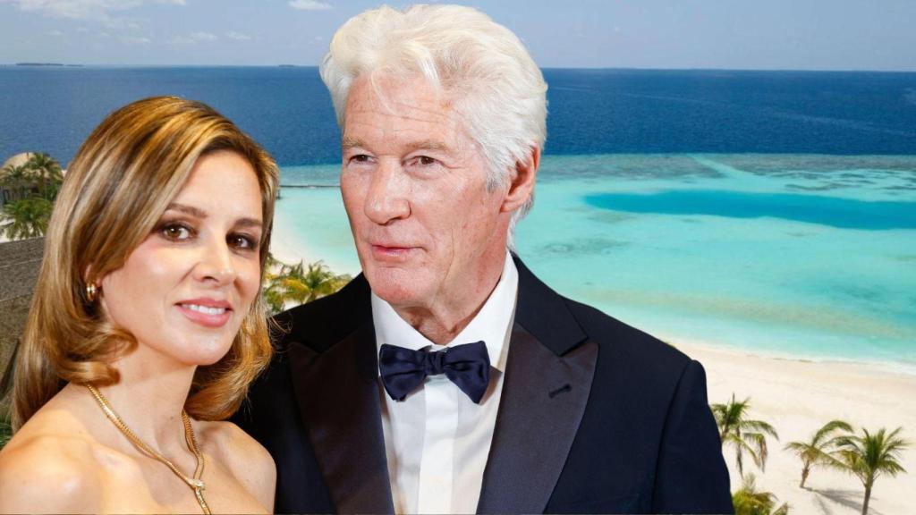 Richard Gere y Alejandra Silva se han marchado a las costas del océano Índico con sus hijos.