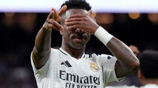 Vinicius celebra su gol ante el Girona.