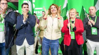 María Jesús Montero durante el congreso de Granada.