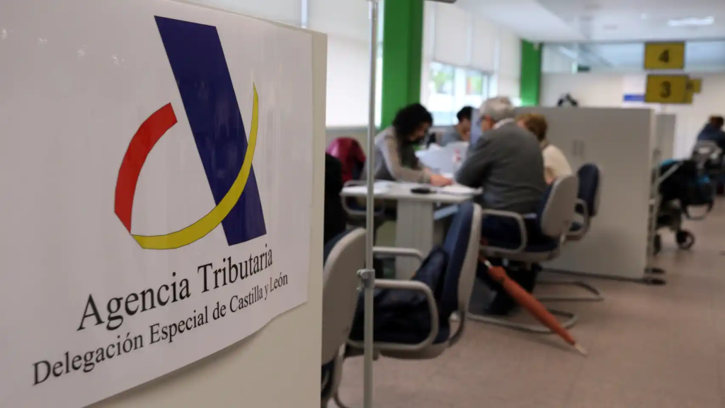 Oficina de la Agencia Tributaria.