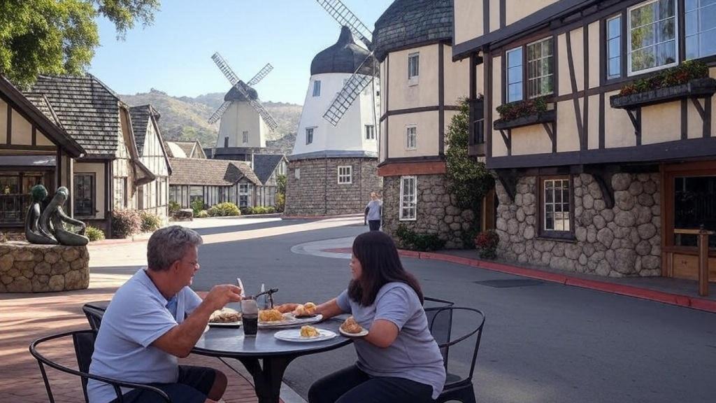 Parece Dinamarca pero es Estados Unidos: el pueblo con arquitectura escandinava y los mejores pasteles daneses