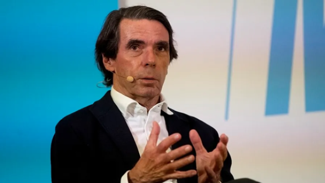 El expresidente del Gobierno José María Aznar en una imagen de archivo.