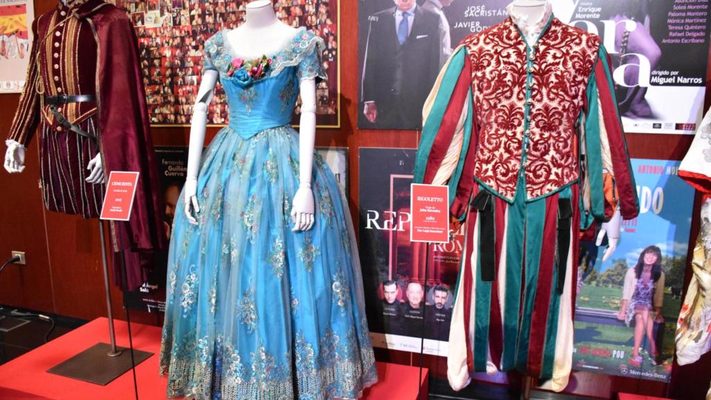 Fotografía de uno de los trajes