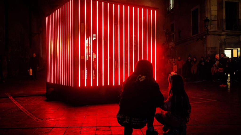 Una de las obras del Zaragoza Luce.