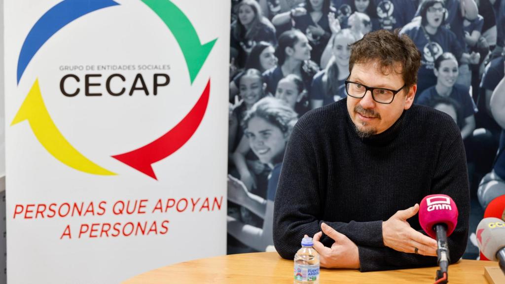 Andrés Martínez durante su intervención.