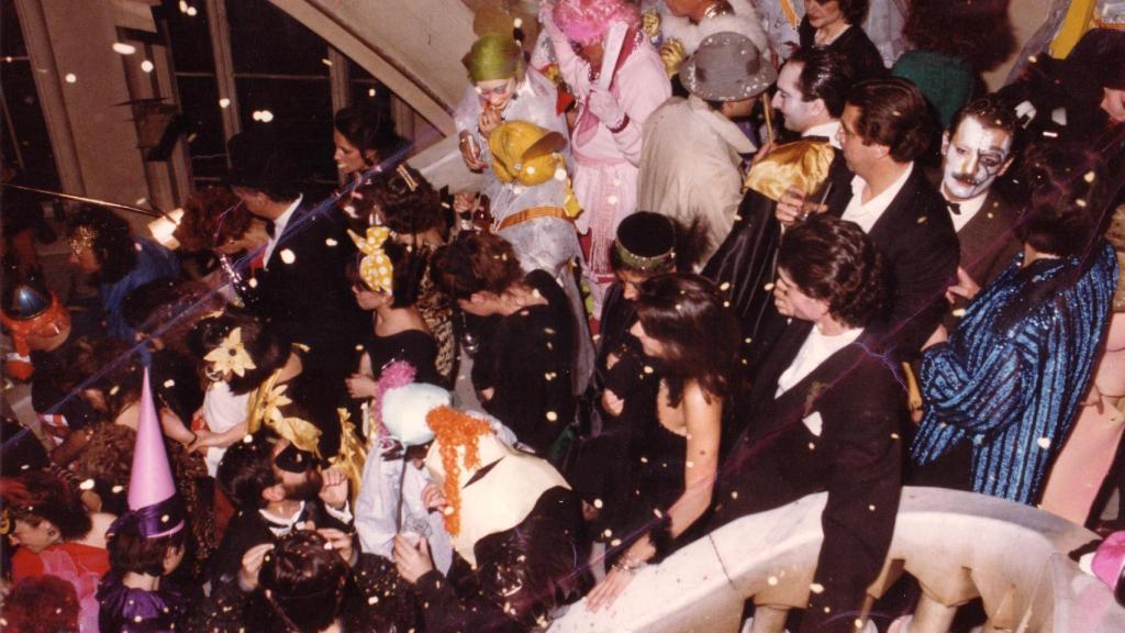 Carnaval del Círculo de Bellas Artes en los años 80.