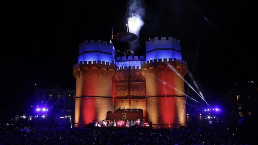 Espectáculo de la Crida 2025. Rober Solsona/Europa Press