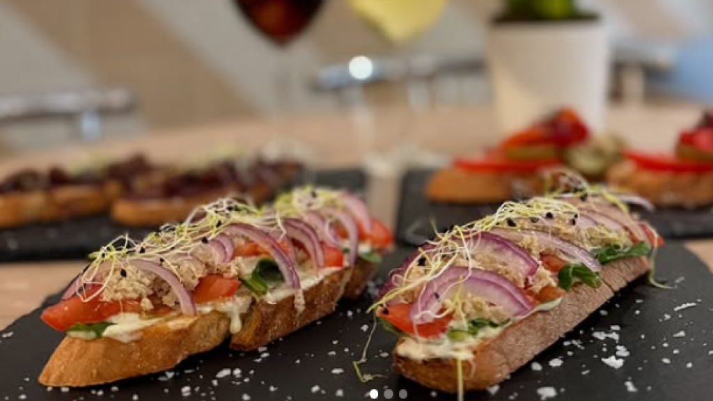 Plato de comida de Mati.