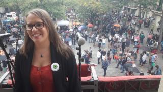 Anna Moracho padece de distrofia de conos y bastones