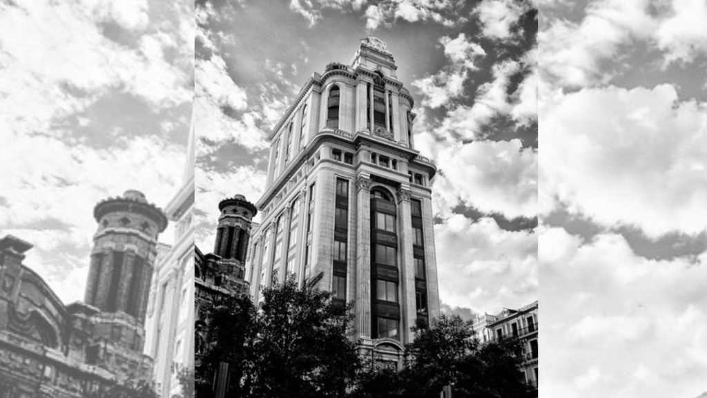 El Edificio Adriática, en Zaragoza.