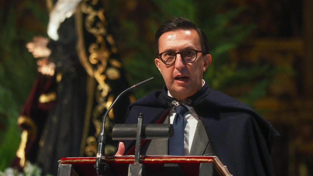 Pregón de la Semana Santa de Valladolid de 2022, a cargo del historiador vallisoletano Javier Burrieza.