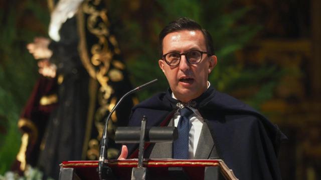 Pregón de la Semana Santa de Valladolid de 2022, a cargo del historiador vallisoletano Javier Burrieza.