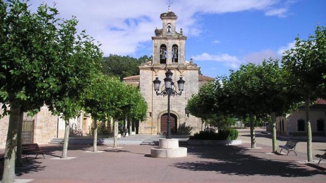 Plaza Mayor del municipio segoviano de Boceguillas