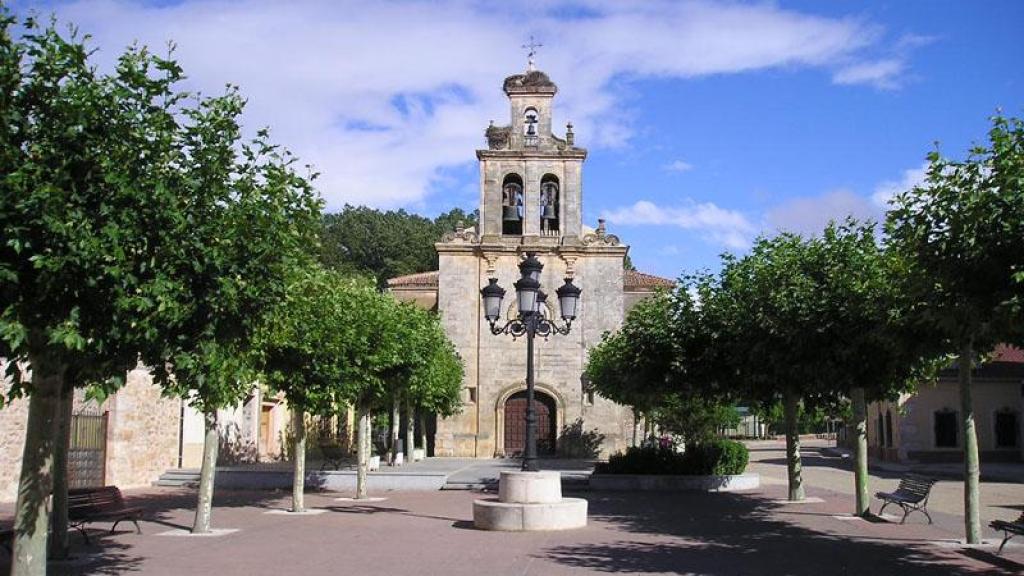 Plaza Mayor del municipio segoviano de Boceguillas
