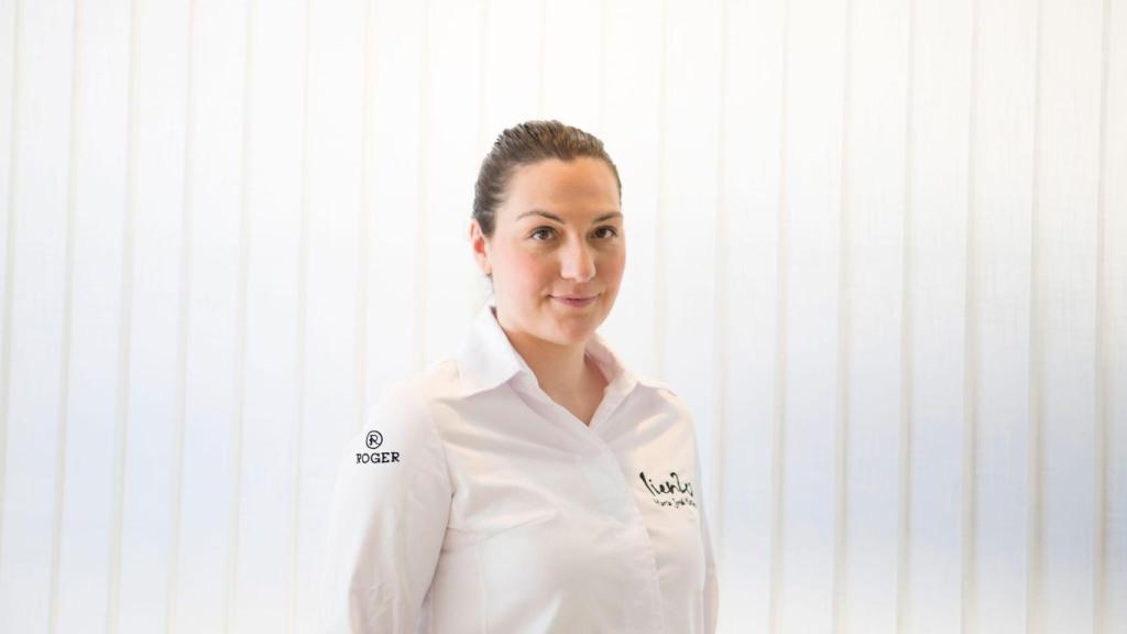 María José Martínez, cocinera y propietaria de Lienzo (Valencia).