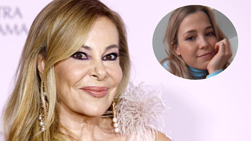 Ana García Obregón junto a su sobrina Celia Vega-Penichet en un fotomontaje de EL ESPAÑOL.