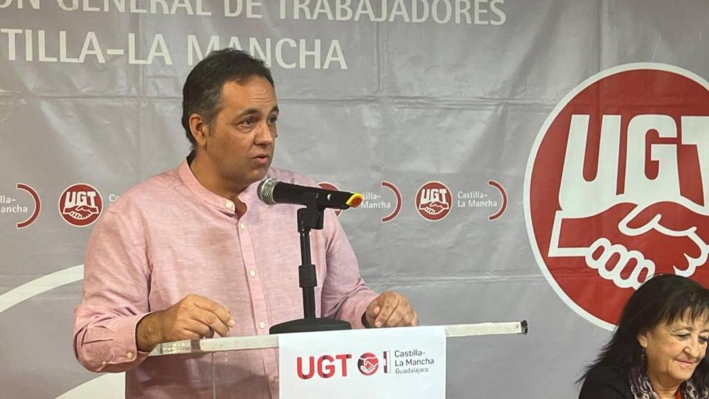 Juan Antonio Pendás, nuevo secretario provincial de UGT Guadalajara.