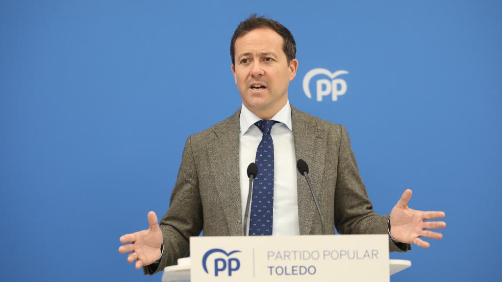 Carlos Velázquez, presidente provincial del PP y alcalde de Toledo.