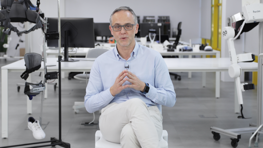 Iván Martínez, CEO y cofundador de Robopedics.