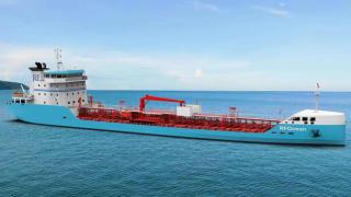 Buque cisterna de carga química de Moeve para RFOcean con metanol verde