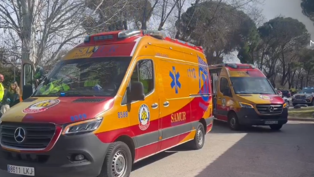 El Samur en el Club de Campo de Madrid.