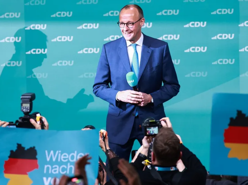 El presidente de la Unión Cristianodemócrata (CDU) de Alemania, Friedrich Merz.