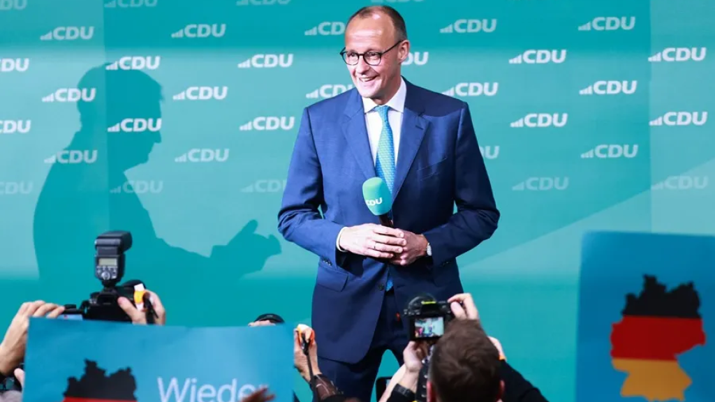 El conservador Friedrich Merz.