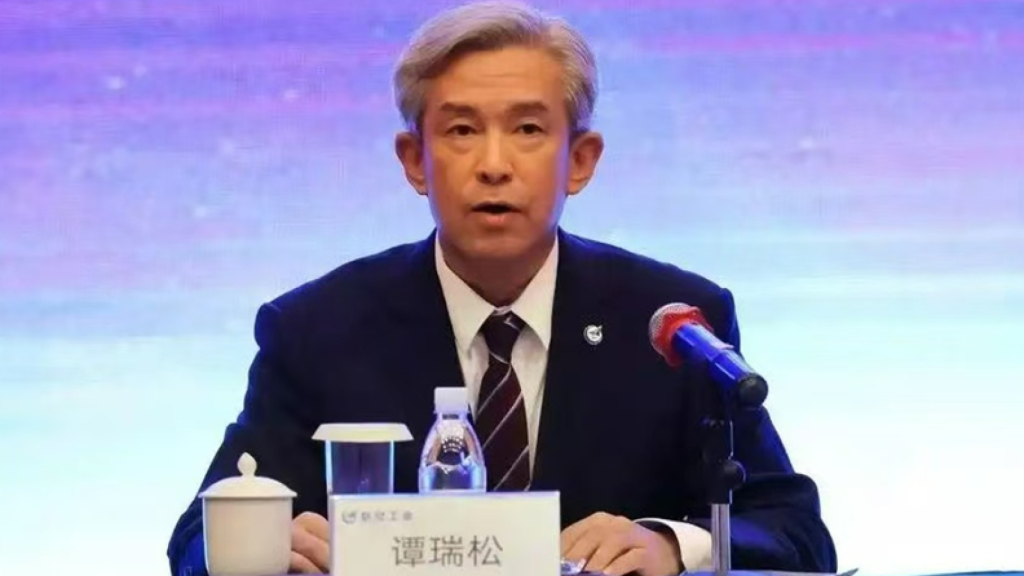 Tan Ruisong, expresidente de la Corporación de Industria de Aviación de China, en una imagen de archivo.