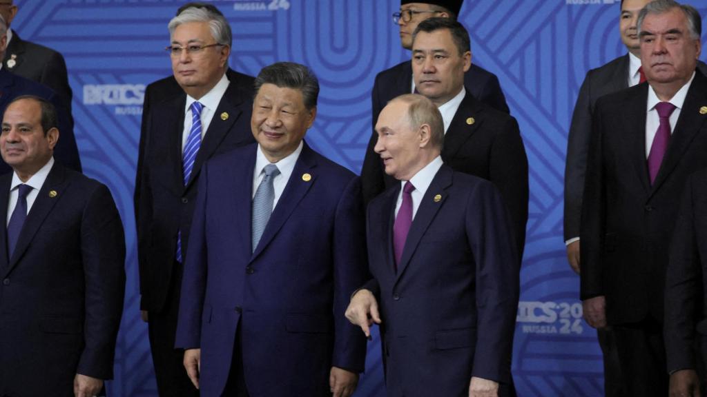 Xi Jinping y Putin en una reunión de los BRICS el pasado octubre.