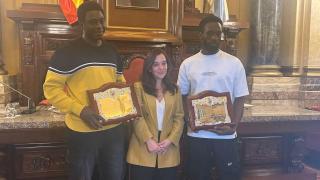 Ibrahima Diack y Magatte N’Diaye ya son Hijos Adoptivos de A Coruña.