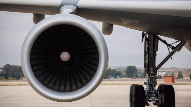 Imagen de archivo de un avión.