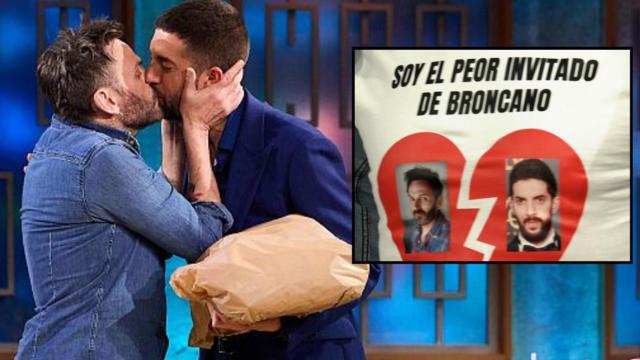 Tejero y Broncano sellan la paz tras una mala experiencia  del actor en 'La Resistencia'.