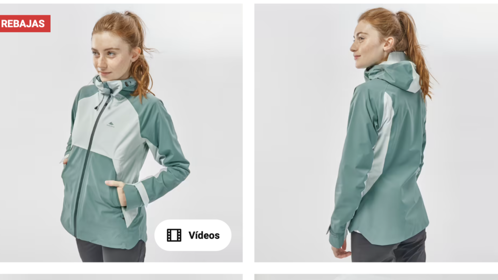 Chaqueta impermeable.