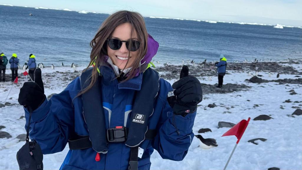 Mercedes en la Antártida.