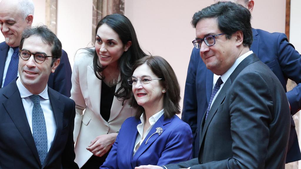 Carlos Cuerpo, Cani Fernández y Óscar López.