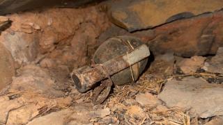 Granada hallada en Muriel (Guadalajara).