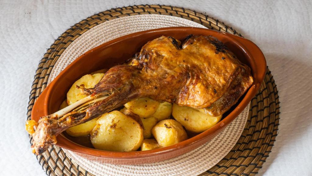 Caserio de Biel Ternasco asado tradicional.