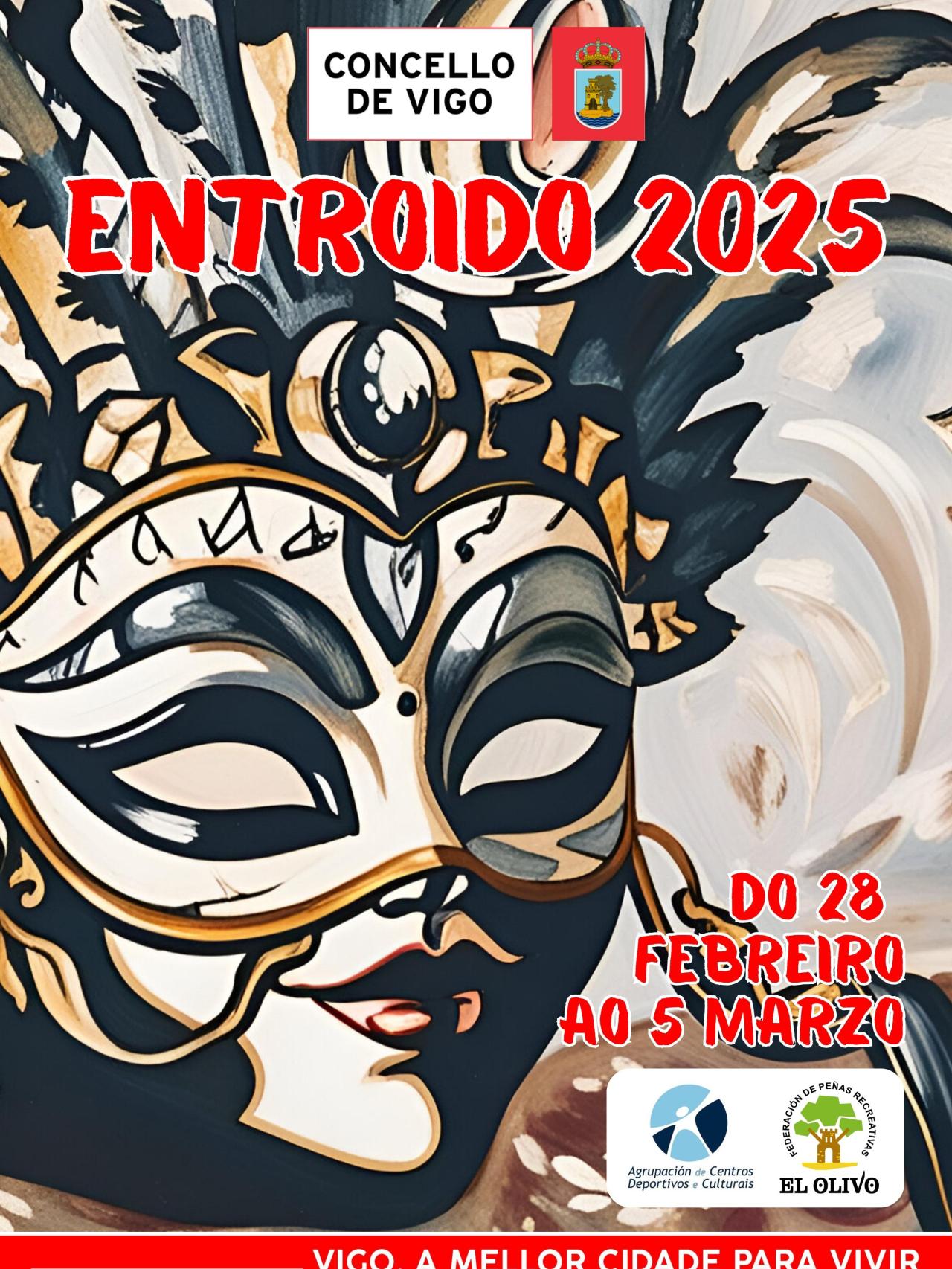 Cartel del Carnaval de Vigo 2025.