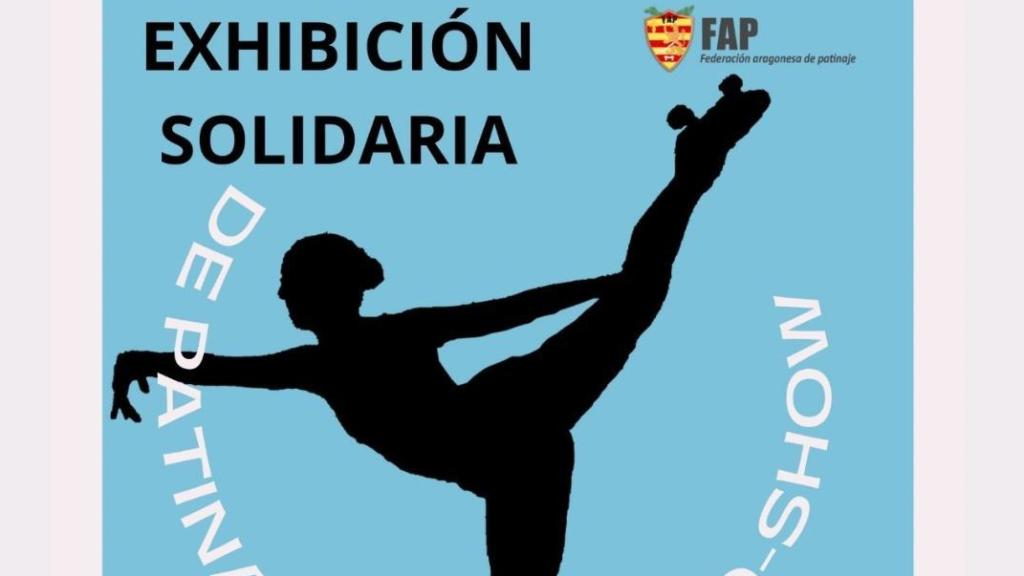 Cartel de la exhibición solidaria en Nuez de Ebro