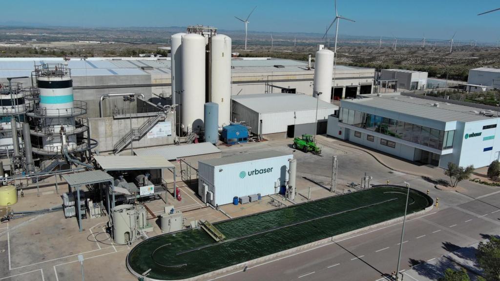 Una de las plantas de Urbaser donde se desarrolla el proyecto Circular Biocarbon, que busca convertir los residuos orgánicos en bioproductos y biocombustibles