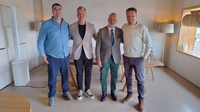 Los hermanos Del Barrio, del grupo Forty de Alicante.