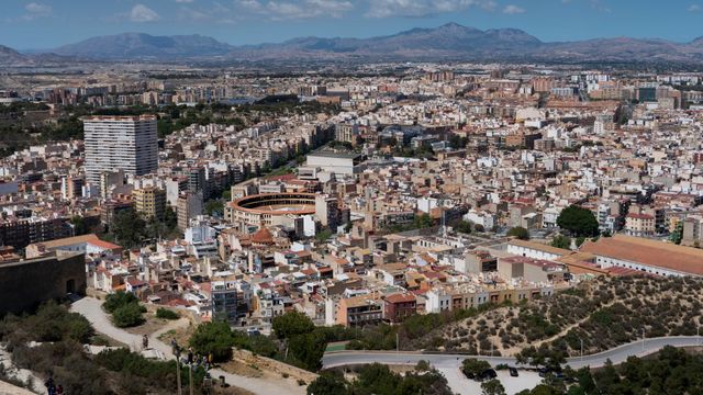 Vistas de la ciudad de Alicante