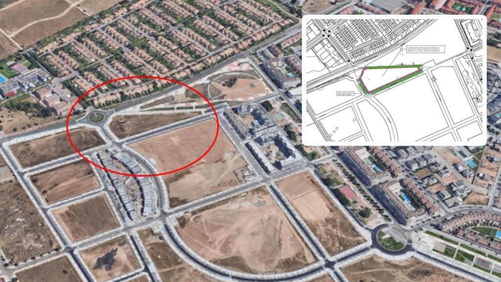 Zona en la que se ubicarán las 84 nuevas viviendas